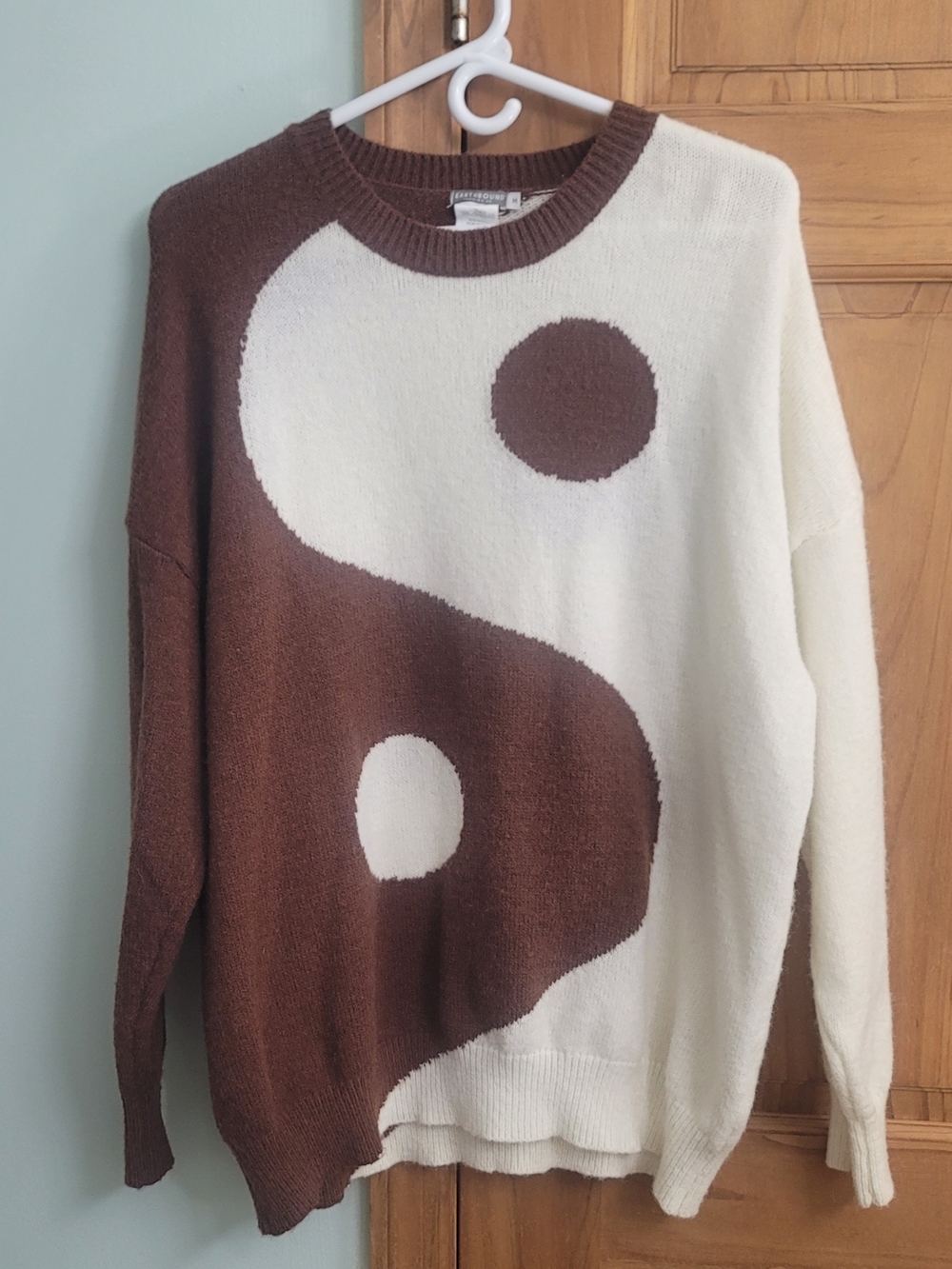 Earthbound Yin Yang Knit Sweater - Womens